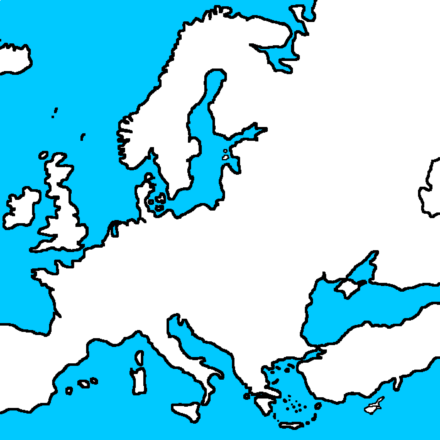 1000 years of national #borders in Europe, overlaid on one map Hi-Res:  http://ow.ly/qnU350wZ7wo Source: http://ow.ly/wnB950wZ7wm, image size:1400x1400