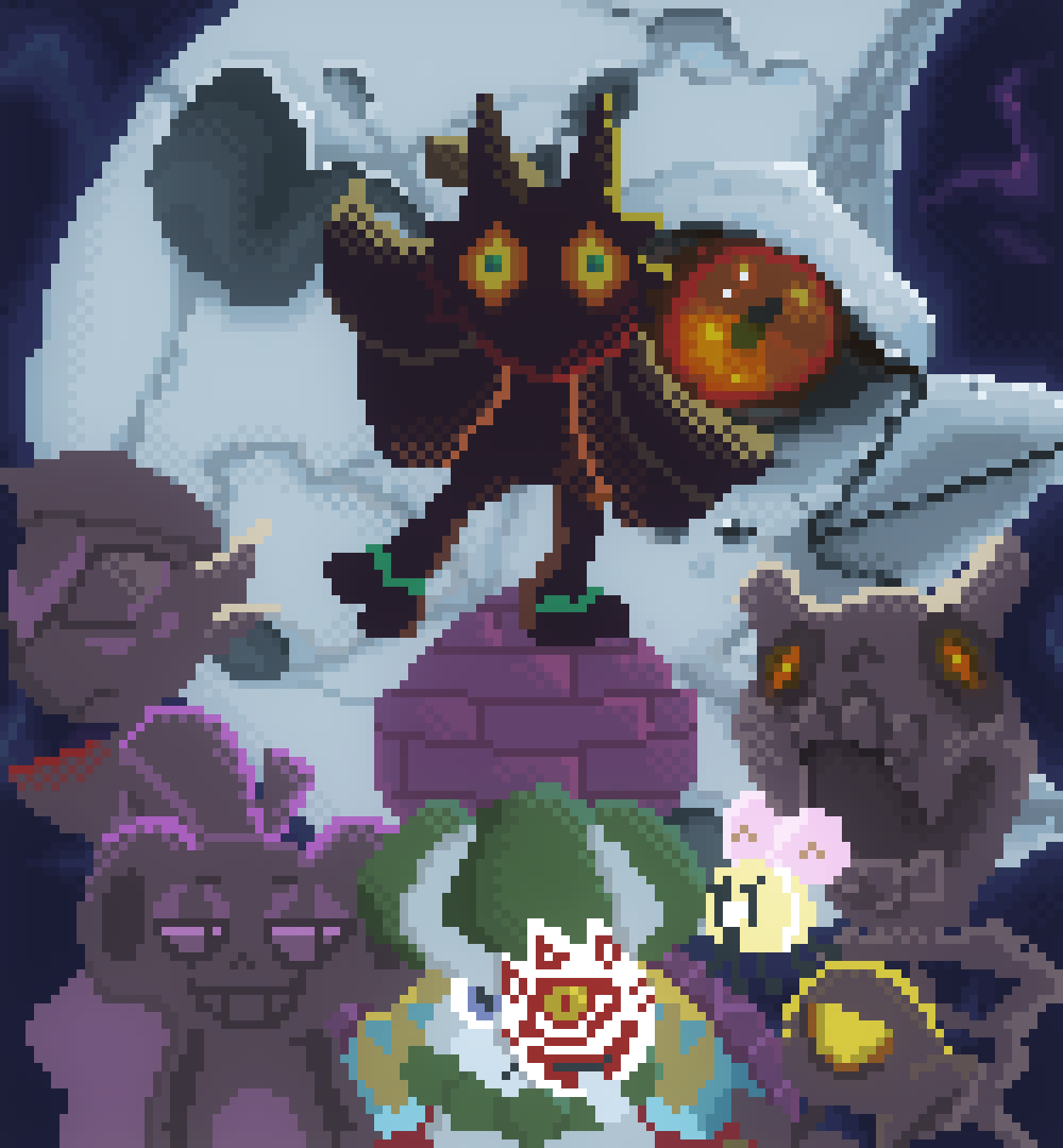 Pixilart - Pokemon x Majora's Mask by D9wLDFONQFp1fk8