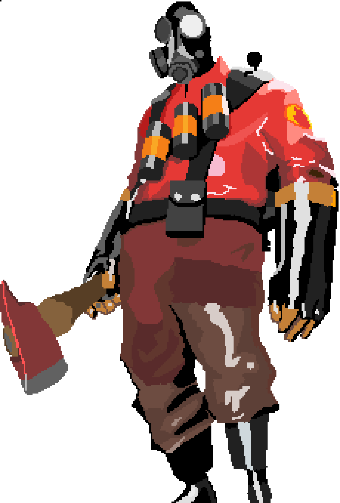 Pixilart - Meet the Pyro by Fready-Good