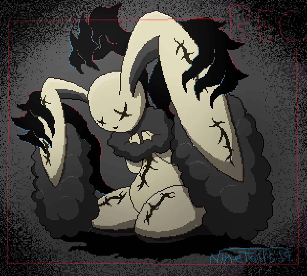 Pixilart Mimikyu X Lopunny From Pokemon Infinite Fusion By Ninetails19
