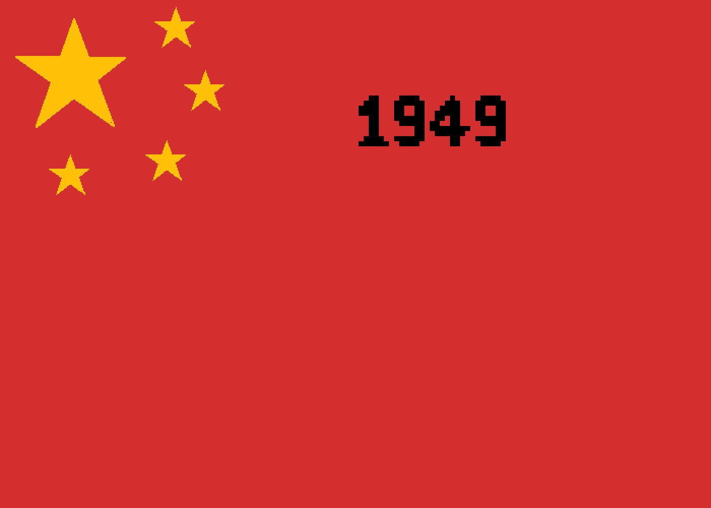 Pixilart china flags by Dudie