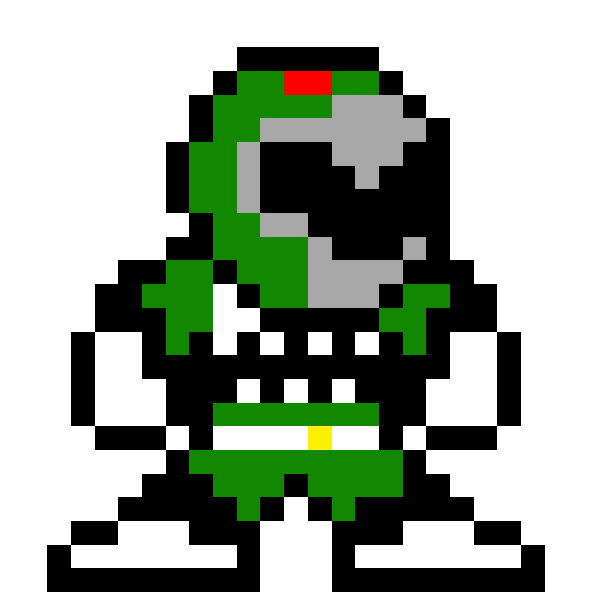 Pixilart - Power Rangers Lost Galaxy Green by hunters4658