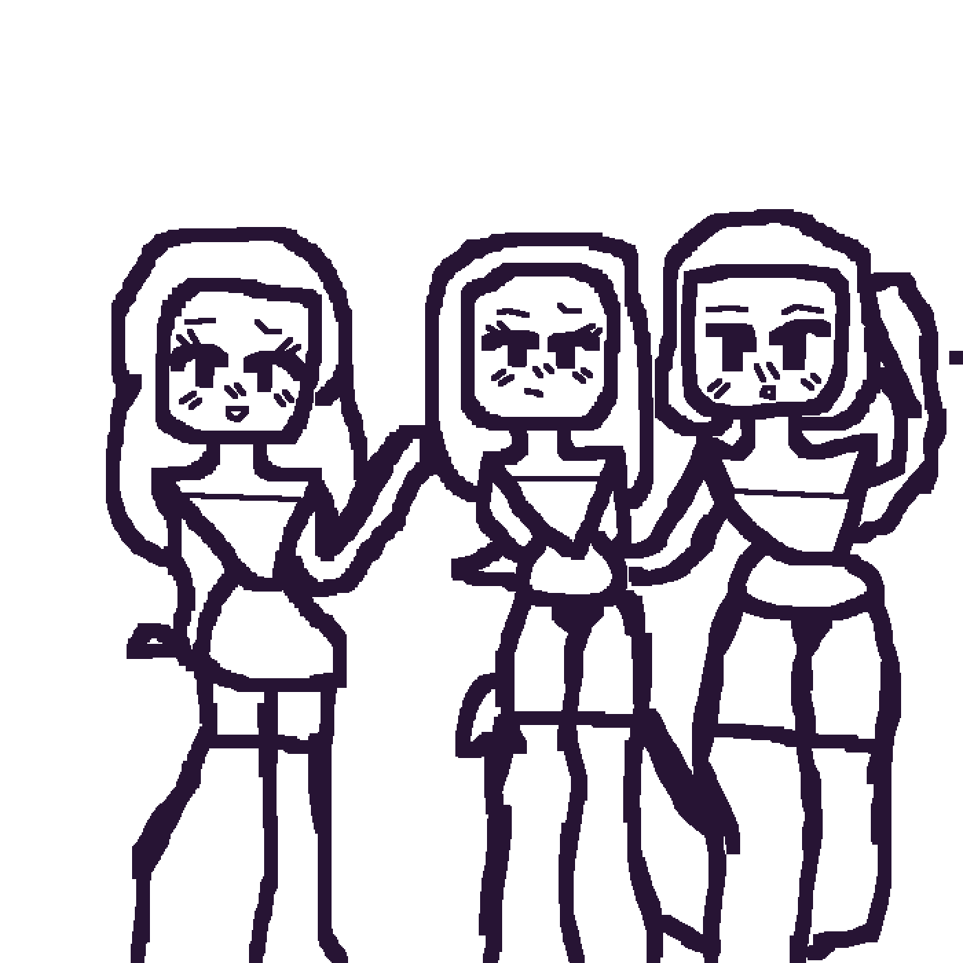 Pixilart - Female body bases by D02TdaVKplV6z4s