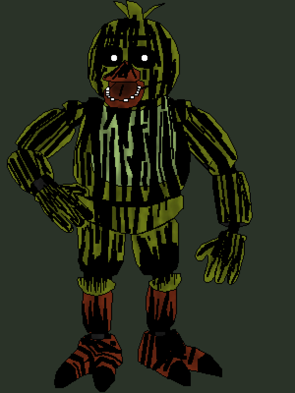 Pixilart - phantom chica by skeazyboi