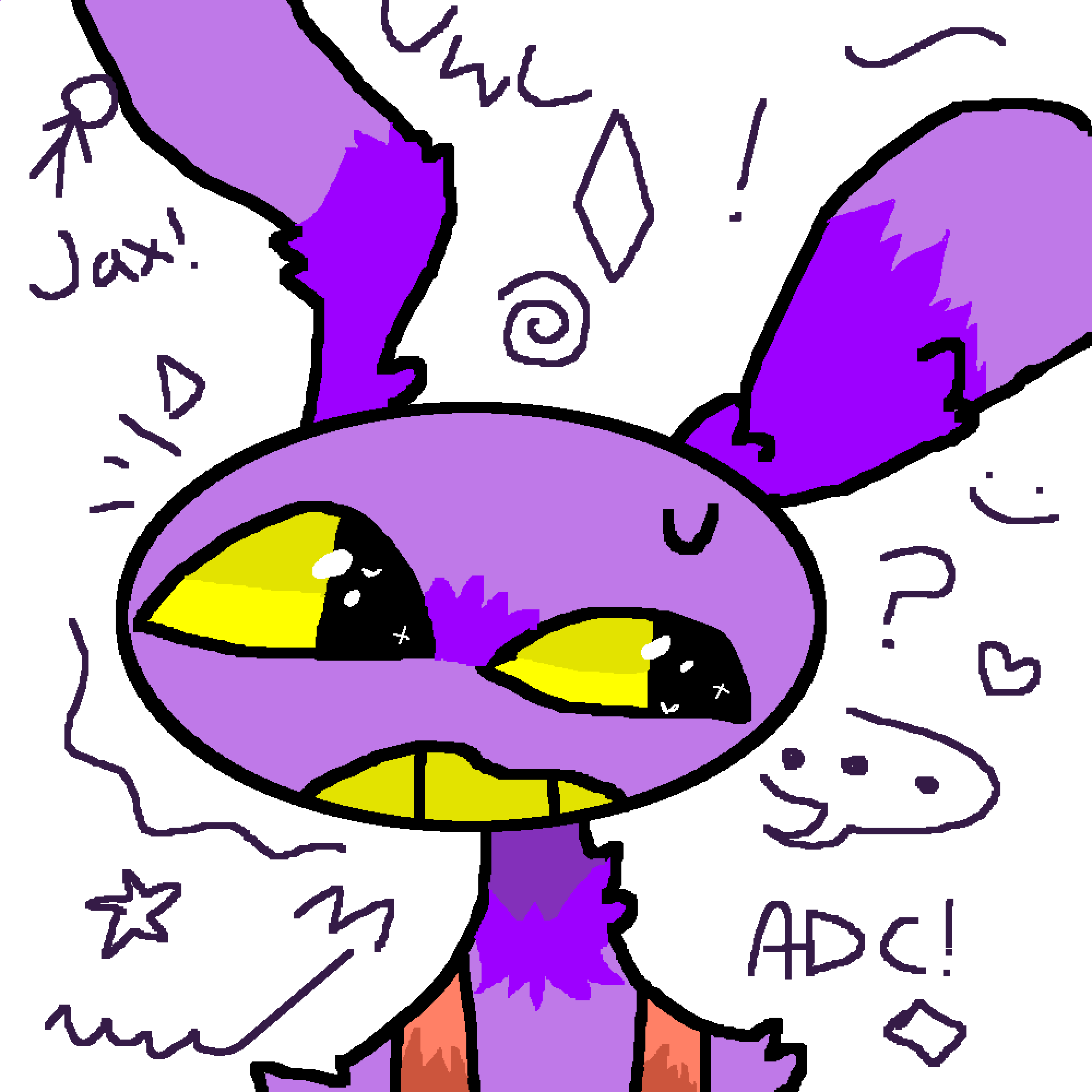 Pixilart - Jax Fanart by BlusterTheKirb