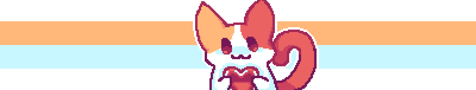 Pixilart - calico cat banner by Axolotl-cat