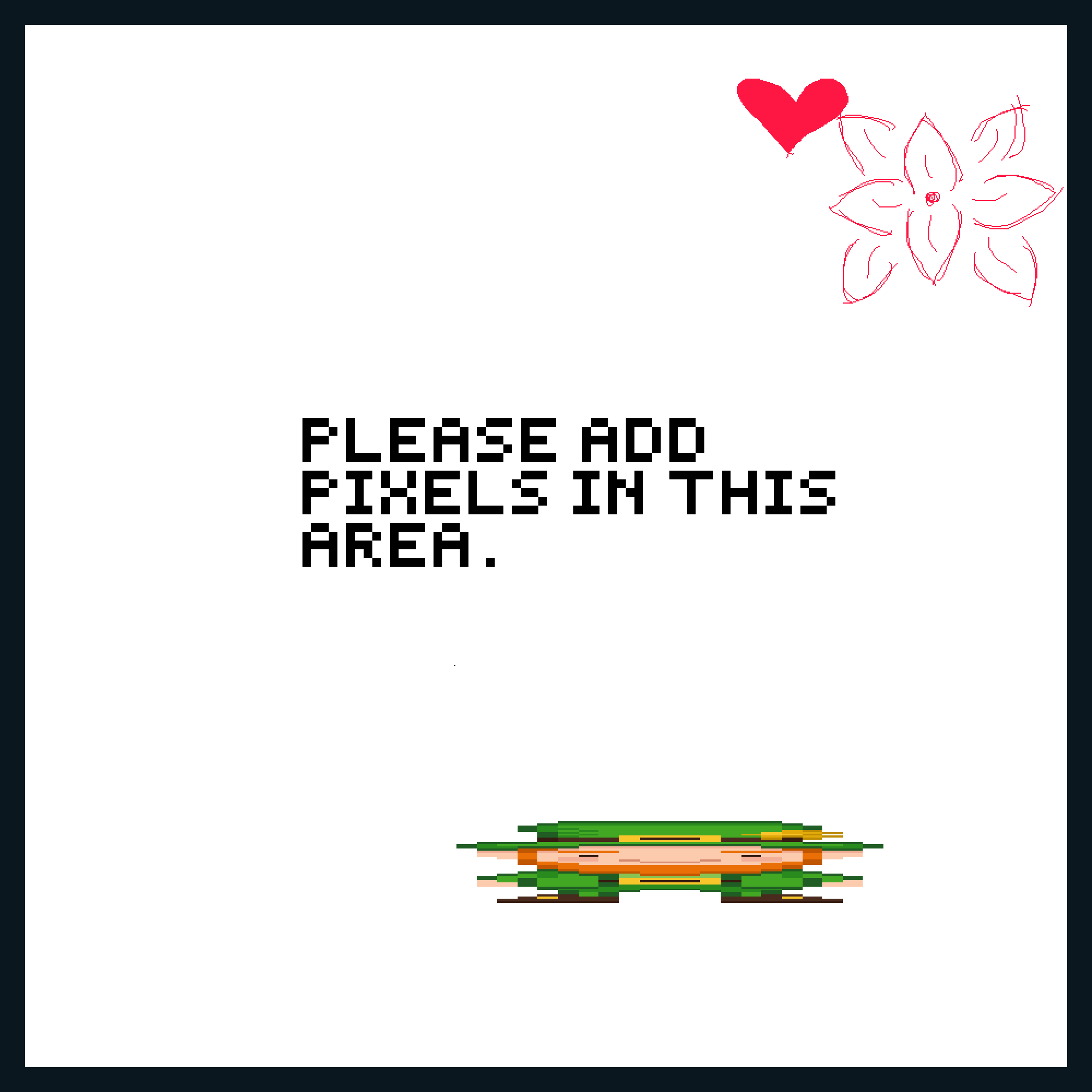 Please add a pixel
