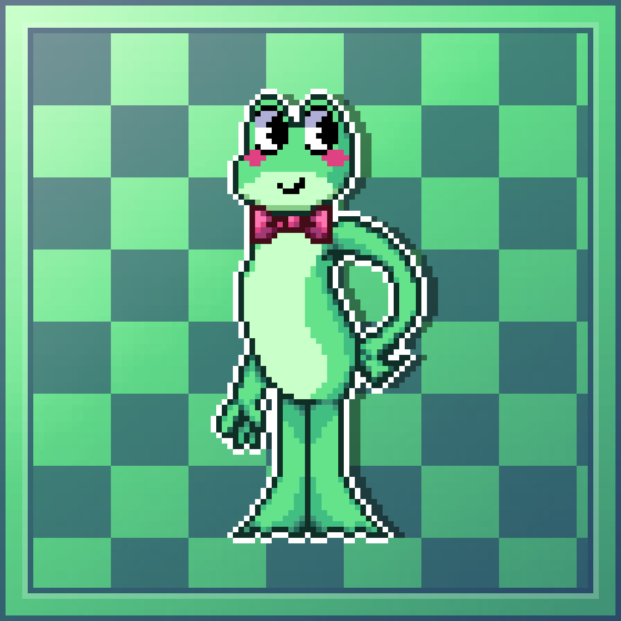 Pixilart - Ribbit (The Amazing Digital Circus) by SuperStefanMake
