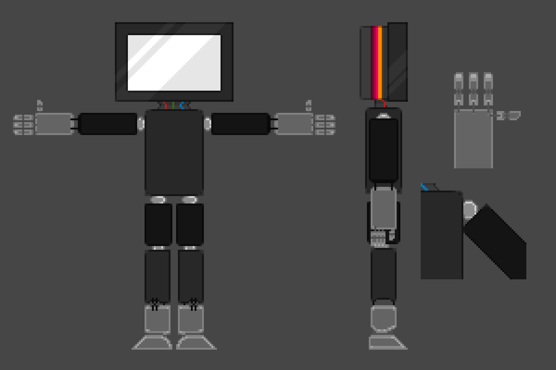 NCW:T Titanium Minecraft Skin