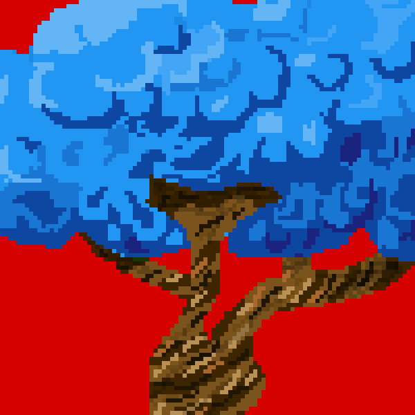 Blue Tree
