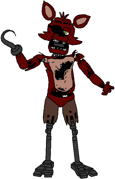 Foxy blinking