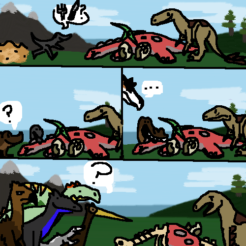 dinosaur comic