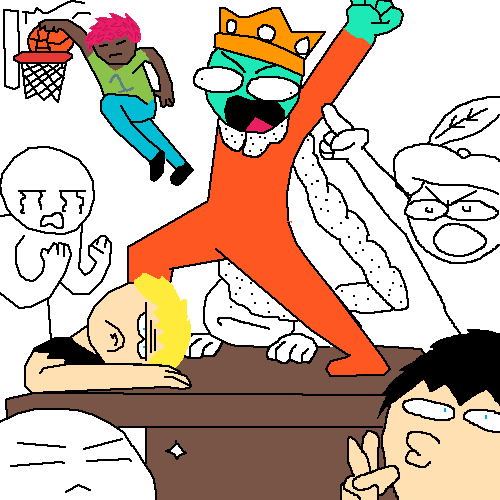 i am king you weaklings