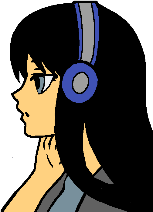 depressed anime girl