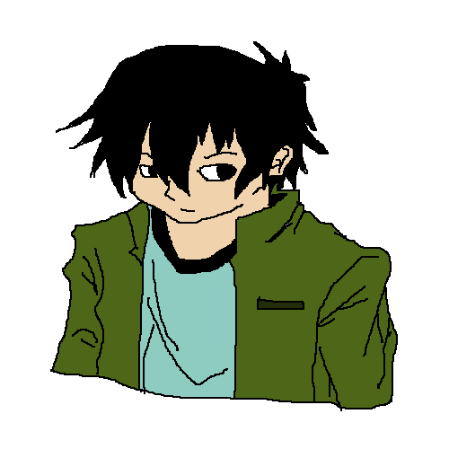 A boy wearing a jacket