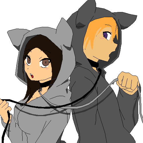 Miku and jay love birds