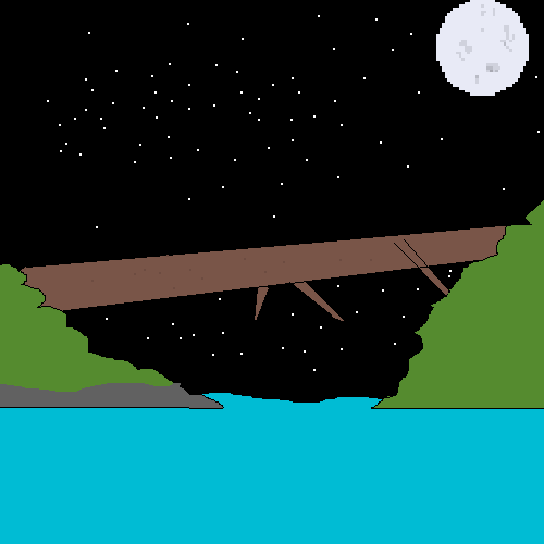 under the moon
