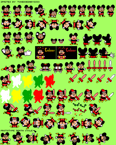 revamp mokey sprites