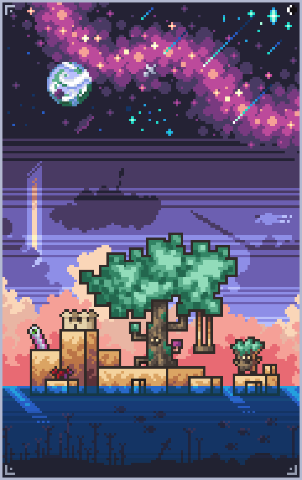 The island