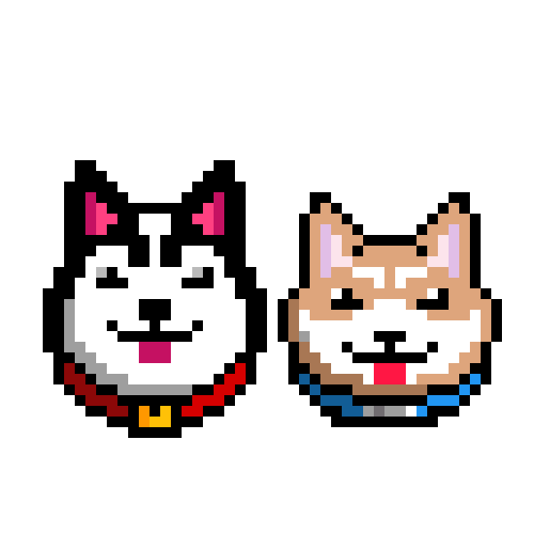 Husky Siberiano y Shibai