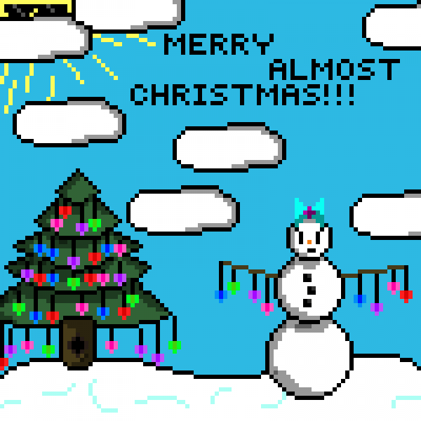 #GIF Merry almost christmas