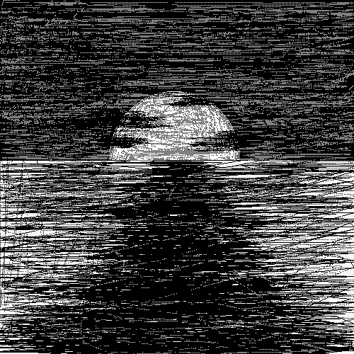 monochromatic nite at sea