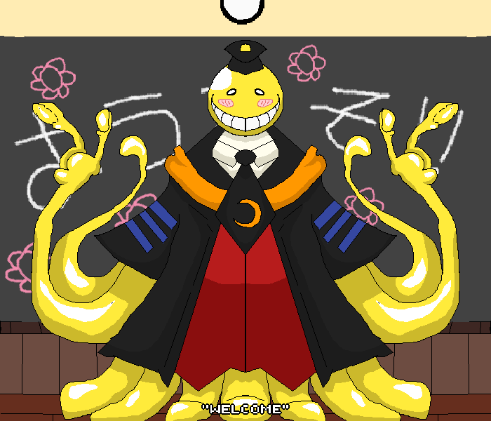 koro sensei body pillow