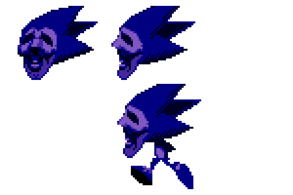demonic sonic no arms yet