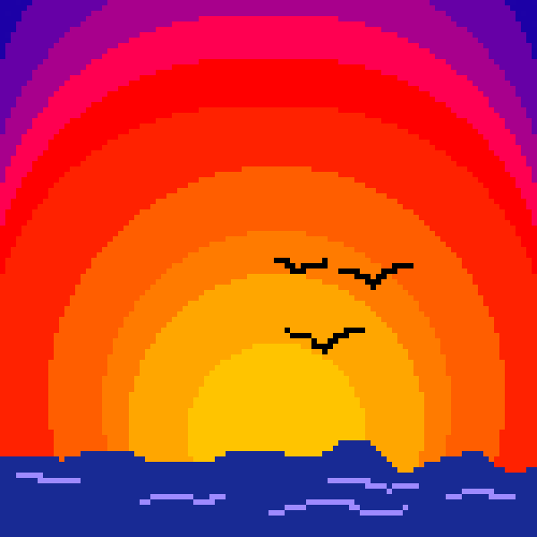 Sunset at the Beach