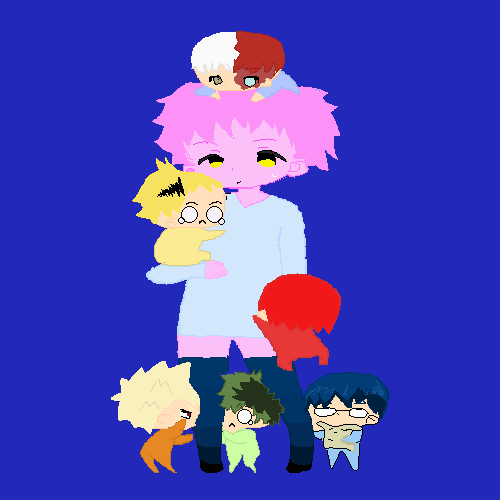 MHA turned into babies