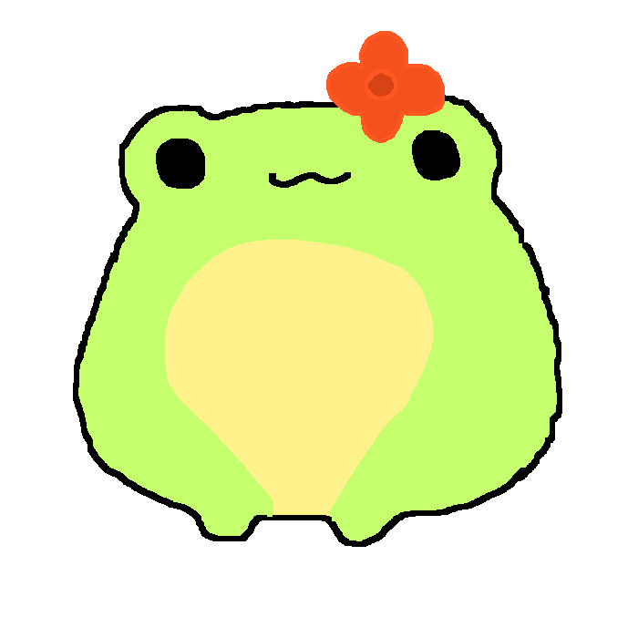 Kawaii frog