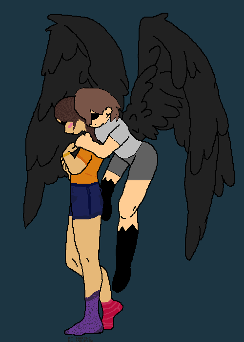 two people