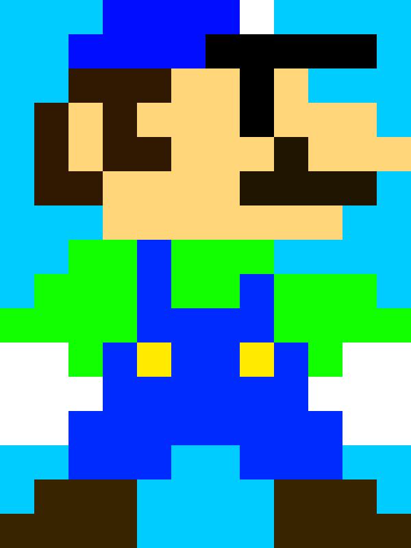 Luigi Police oc