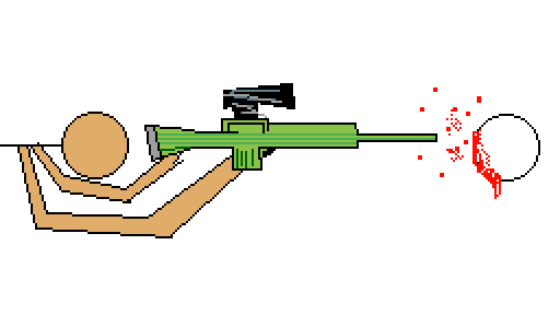 LAZY SNIPING DRAWING
