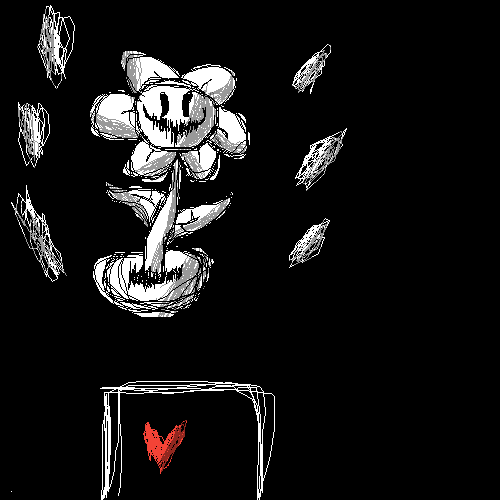 flowey the flower form undertale 