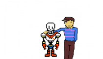 frisk and papyrus