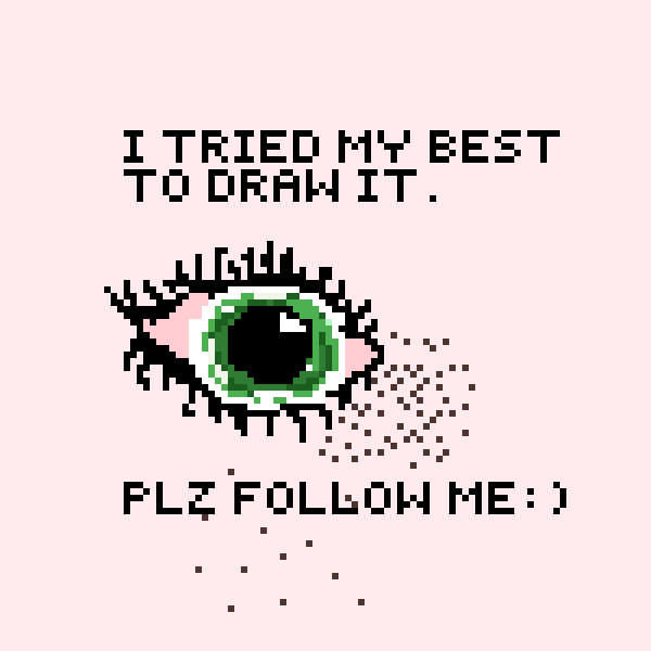 one eye