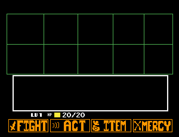 Undertale Fight Backdrop