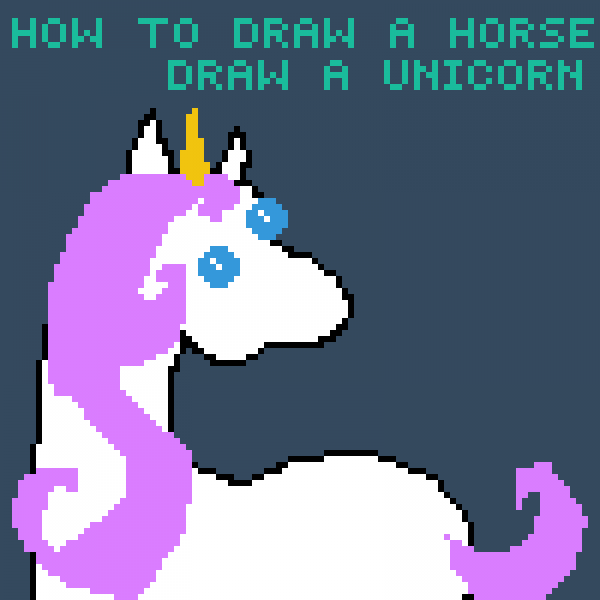 How To Draw A Horse