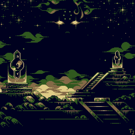 Iris- The Goddess of the Stars [For PixelJoint Contest]