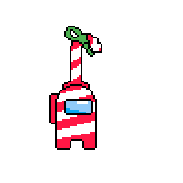 Candy Cane Crewmate