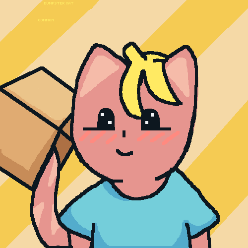DUMPSTER CAT