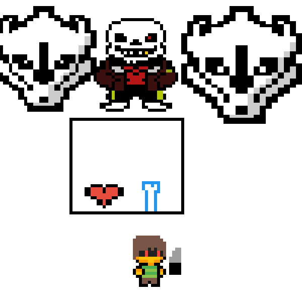 chara vs under fell