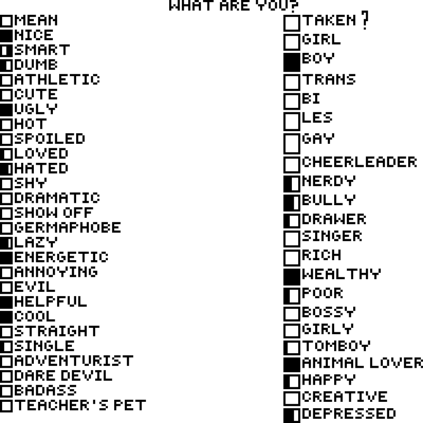 what i am