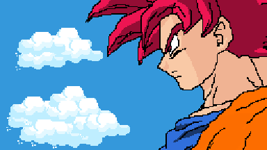 Goku Super saiyin God