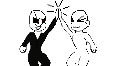 Best friends highfive Collab