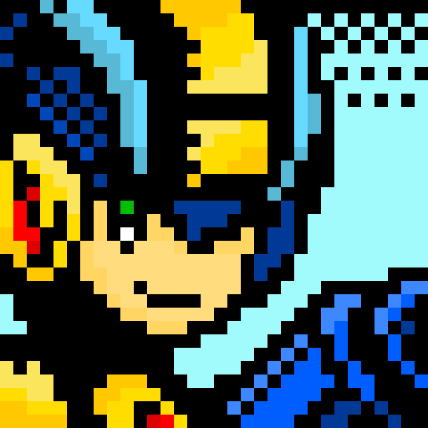 MegaMan EXE Victory Frame