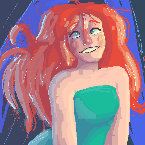 Ariel-looking Mermaid