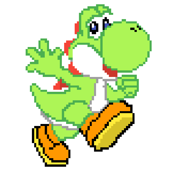 Pixilart - Yoshi 80 x 80 by NeoVortex