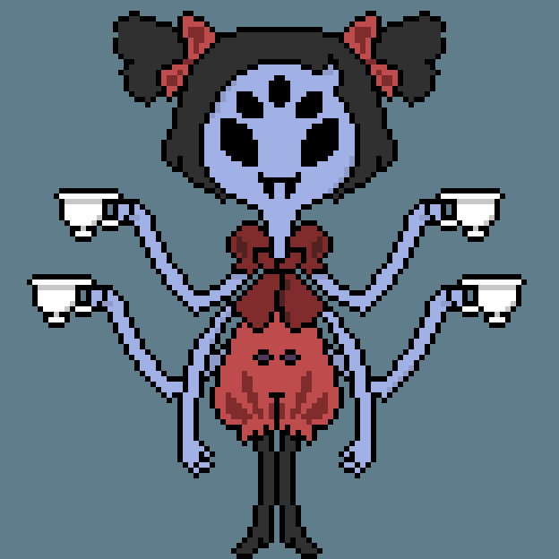 Muffet Blink Animation